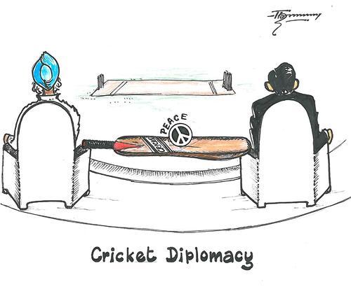 Enhancing International Relations via Cricket Diplomacy