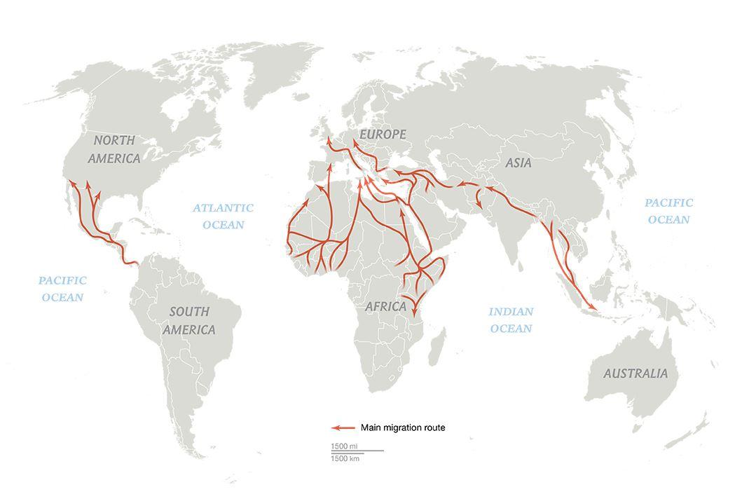 Exploring Migration Patterns in South-eastern Asia