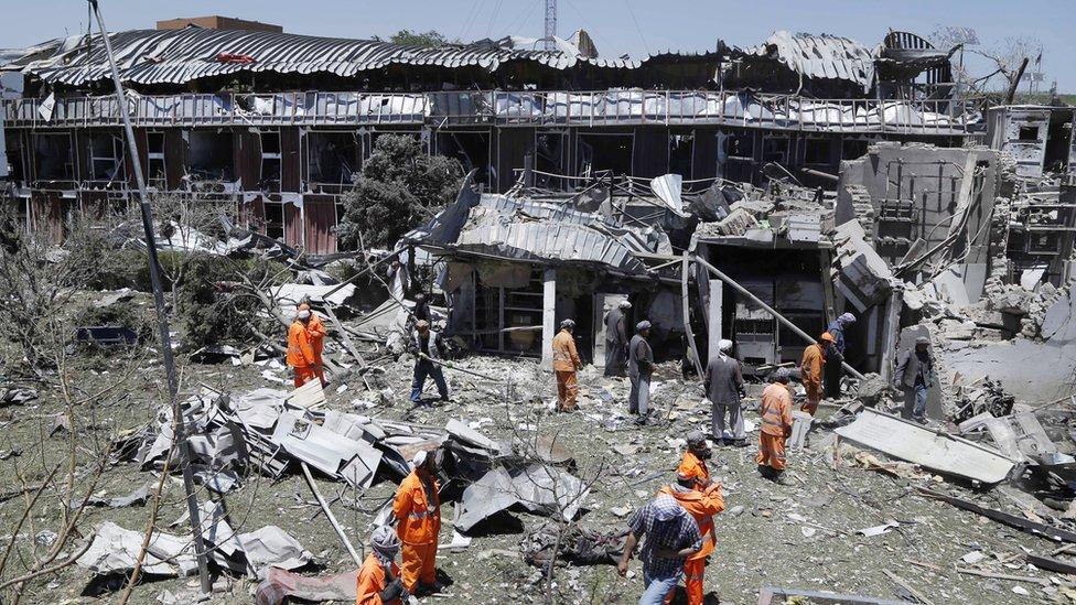 Explosion in Kabul Ministry Compound Results in Casualties