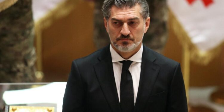 Georgian President Kavelashvili meets Aliyev in Baku during first foreign trip – OC Media