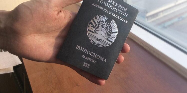 Tajikistan’s Passport Remains Among the World’s Weakest – The Times Of Central Asia