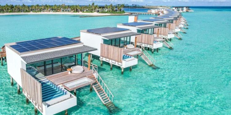 Maldives hotel named one of world’s best has floating waterpark & unlimited wine – The Sun